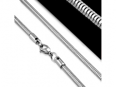 2.5MM Round Snake Chainsmall Stainless Steel Necklace CH-006