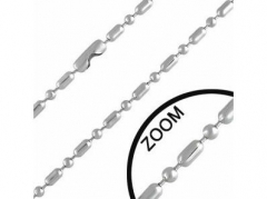 2.4mm Small Steel Necklace CH-002B-2.4