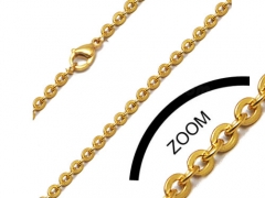2mm Gold Stainless Steel Chain CH-022A-2