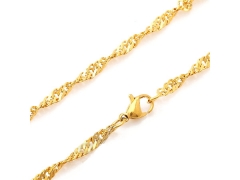 Stainless Steel Gold Small Chain CH-017A