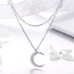 925 Sterling Silver Necklaces  BSN038