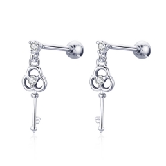 925 Sterling Silver Earrings SCE539