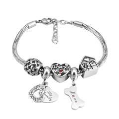 Stainless Steel Charms Bracelet  L190167