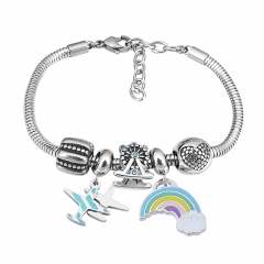 Stainless Steel Charms Bracelet  L170081