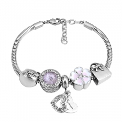 Stainless Steel Charms Bracelet  L215106