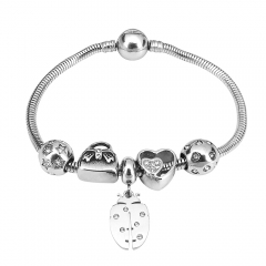 Stainless Steel Charms Bracelet Y250120