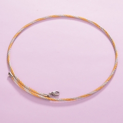 Gold & Silver Color Stainless Steel Chain CH-011D