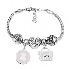 Stainless Steel Charms Bracelet  L170054