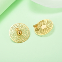 stainless steel gold plated Hoop earrings jewelry for women  XXXE-0279