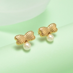 stainless steel gold plated Hoop earrings jewelry for women  XXXE-0255