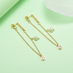 stainless steel gold plated Hoop earrings jewelry for women  XXXE-0273