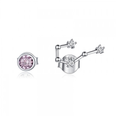 sterling silver fashion earrings jewelry SCE912-3