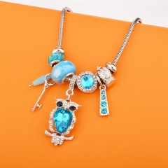 stainless steel charm necklace  NS-0860