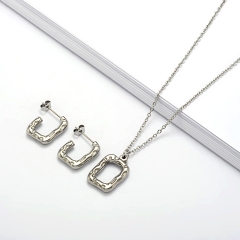 Stainless steel necklace set for women STAO-3872A