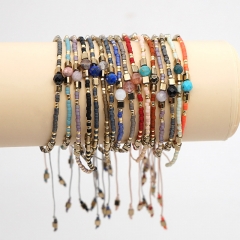 Women Handmade Miyuki Seed Beads Bracelets  BR0415