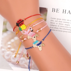 Women Handmade Miyuki Seed Beads Bracelets  MI-B200225