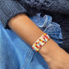 Women Handmade Miyuki Seed Beads Bracelets   MI-B200228A