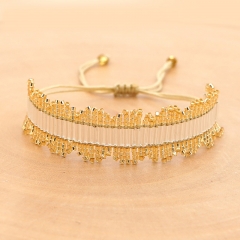 Women Handmade Miyuki Seed Beads Bracelets   MI-B200239