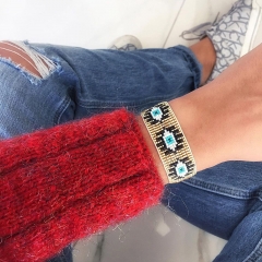 Women Handmade Miyuki Seed Beads Bracelets   MI-B200539
