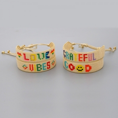 Women Handmade Miyuki Seed Beads Bracelets  MI-B200190