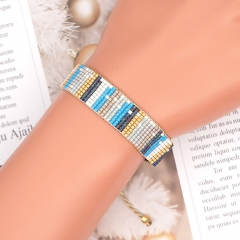 Women Handmade Miyuki Seed Beads Bracelets    MI-B200406