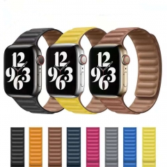 Leather Smart Apple Watch Band