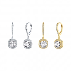 925 Sterling Silver Fashion Earring jewelry for Women  SCE520