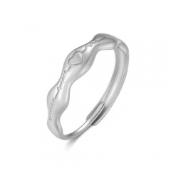 Stainless Steel Cheap Open Adjustable Ring  PRPR0046