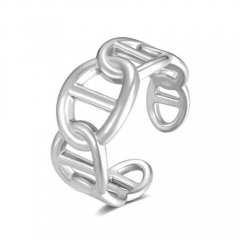 Stainless Steel Cheap Open Adjustable Ring  PRPR0100