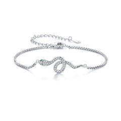 Fine Jewelry 925 Sterling Silver Women Bracelets  SCB261