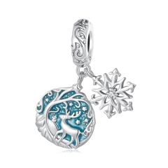 925 Sterling Silver Pendant Charm for Bracelet and Necklace  SCC2661