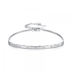 Fine Jewelry 925 Sterling Silver Women Bracelets  BSB145