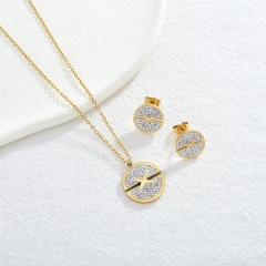 18k gold plated necklace jewelry set for woman  STAO-3949