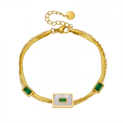 gold stainless steel bracelet women jewelry  BS-2602