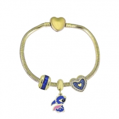 Stainless Steel Heart Women charms Bracelet  XK3589