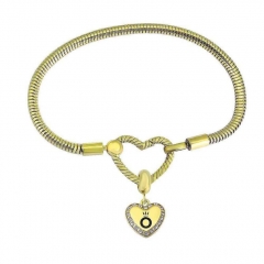 Stainless Steel Heart Bracelet Charms Wholesale  PDM251