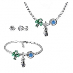 Stainless Steel Pandent Charms Jewelry Set   PDS283