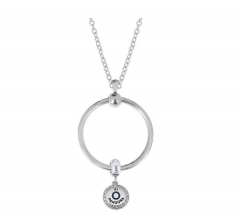 stainless steel charm necklace for girl PDN769