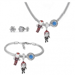 Stainless Steel Pandent Charms Jewelry Set   PDS288