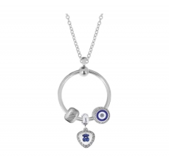 stainless steel charm necklace for girl PDN791